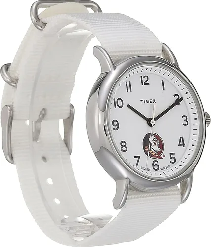 Vista 4 de Timex Tribute Weekender - Reloj de cuarzo para mujer (1.496in, correa de tela)