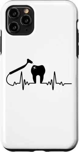 Vista 13 de Odontología divertido dentista I Drill Molar diente higienista dental caso para iPhone 17