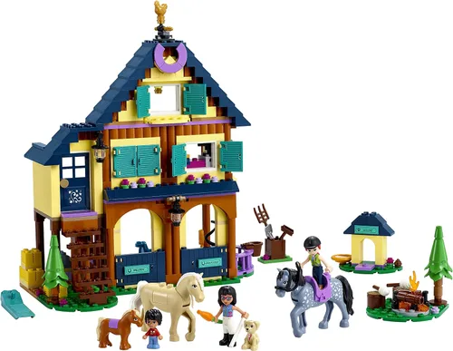 Vista 10 de Lego® Friends Forest Horse Riding Center 41683 Kit de construcción; equitación