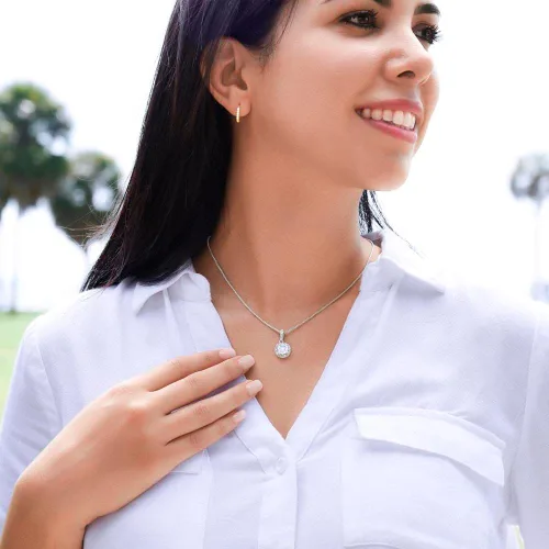 Vista 4 de Regalo Para Esposa Mi Alma Gemela Regalo Para Mujer Joya Collar Mensaje Personalizado Para Madre Joyería Para Mamá Regalo Aniversario De Matrimonio