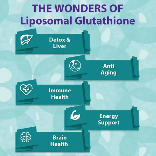 Vista 3 de Misstay Cápsulas blandas de glutatión liposomal complejo de 2400 mg de 1500 mg, absorción más alta, suplemento de glutatión reducido
