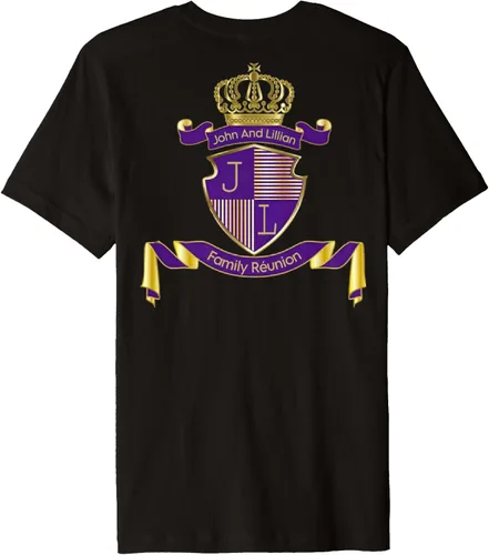 Vista 3 de Camiseta Premium Horace & Cora, Negro