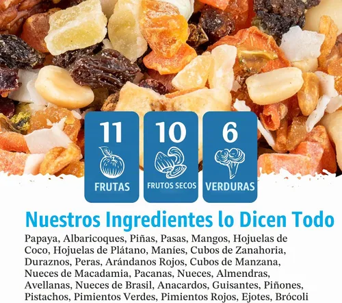 Vista 3 de Dr. Harvey's Mezcla de loros exóticos, mezcla sin semillas de alimentos naturales para loros grandes