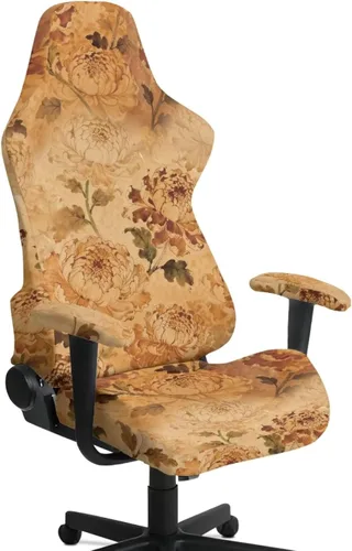 Vista 22 de Fundas para silla de videojuegos de 250 aniversario, 4 piezas, cómodas, ergonómicas, para oficina, fundas giratorias de poliéster, decoración