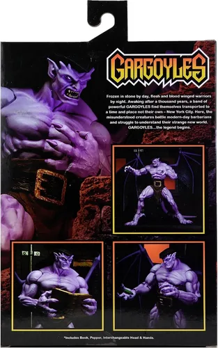 Vista 5 de NECA Gárgolas - Figura de acción a escala de 7 pulgadas - Ultimate Goliath