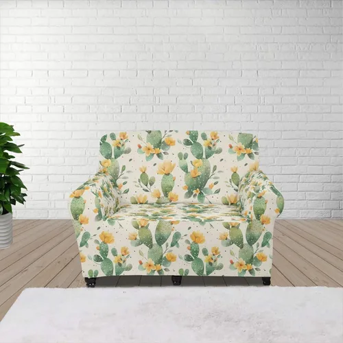 Vista 63 de ZOUTAIRONG Fundas elásticas para sofá con estampado de ramas de camuflaje 3D para sofá, funda para muebles de un solo cojín, decoración del hogar u