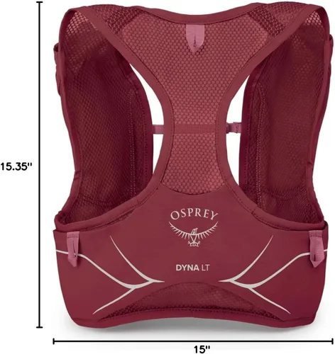Vista 14 de Osprey Dyna LT Chaleco de hidratación para correr para mujer con botellas blandas hidráulicas