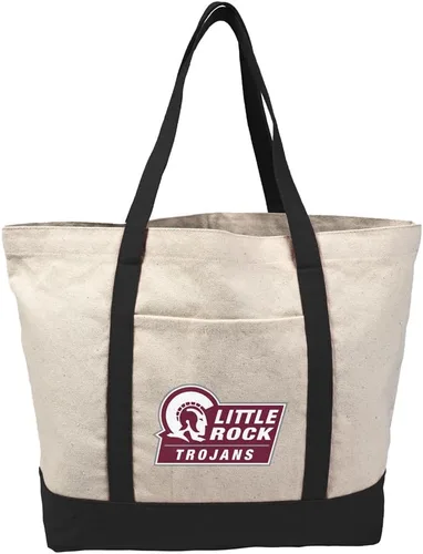 Vista 195 de Campus Lab Bolsa de lona con logotipo primario colegiado con bolsillo externo, bolsa de hombro reutilizable para ir de compras, playa Águilas A&m