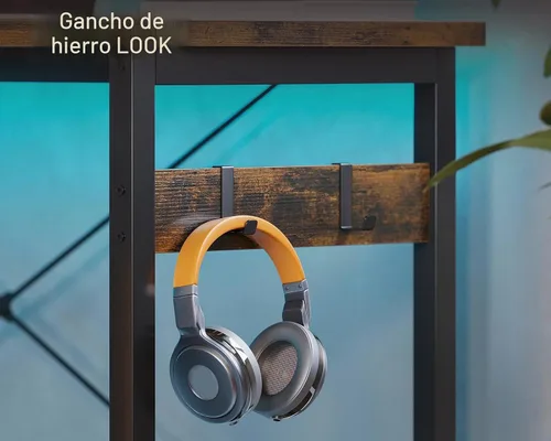Vista 7 de Coleshome Escritorio para juegos más grande en forma de L de 66 pulgadas, escritorio de computadora esquinero, mesa de computadora resistente
