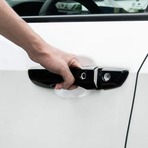 Vista 5 de AOKIO Cubierta de Manija de Puerta Exterior Trim para Honda Civic 10ª Generación Accesorios 2016 2017 2018 2019 2020 2021 con Orificio de Llave