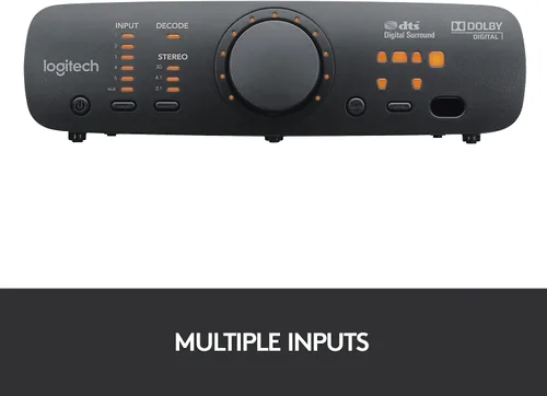 Vista 17 de Sistema de altavoces de sonido envolvente Logitech Z906 5.1 - Certificado THX, Dolby Digital y DTS Digital - Negro
