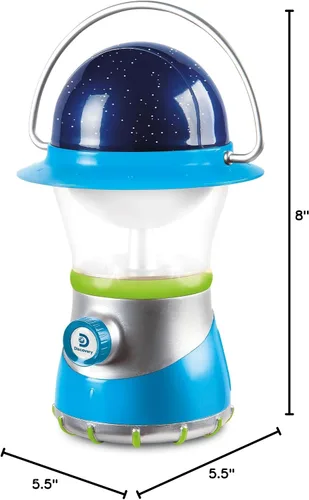 Vista 7 de Discovery™ Linterna LED Starlight [Exclusiva de Amazon] Linterna Colgante 2 en 1 y Proyector de Constelación de Estrellas con Guía, Fácil de Usar