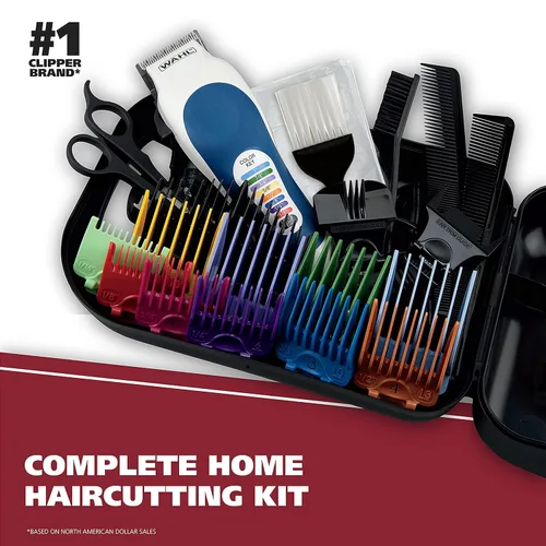 Vista 2 de Juego de rasuradora de cabello completo Wahl Color Pro con accesorios extra (N.° 79300-1001)