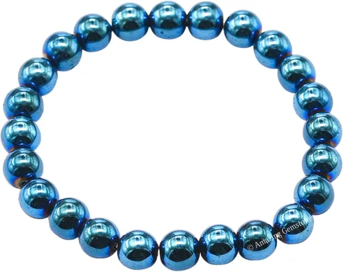 Vista 28 de Amazing Gemstone Crystal Bracelet for Women Men's Gifts - Protection Healing Crystal Bracelet - 8mm Gemstone Beaded Stretchable Bracelet Pulseras