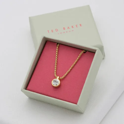 Vista 6 de Ted Baker Collar con colgante de cristal Sininaa para mujer
