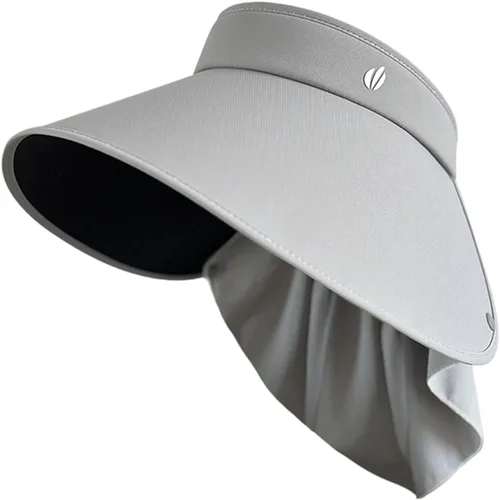 Vista 4 de Sombrero unisex de ala ancha con protección UV UPF 50+ material transpirable para actividades al aire libre, senderismo, pesca Beige