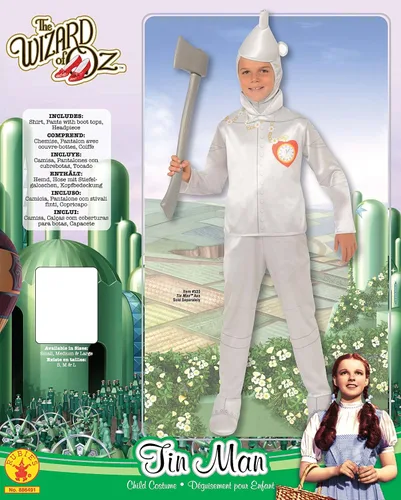 Vista 7 de Disfraz del hombre de hojalata del Mago de Oz Halloween Sensations Edición de 75 aniversario