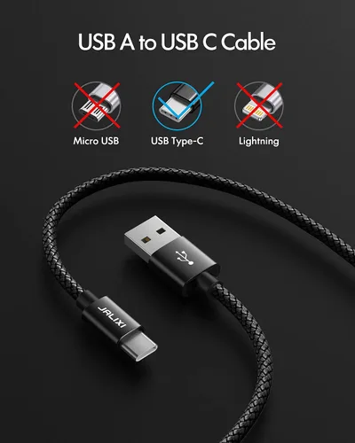 Vista 8 de JALIXI Cable USB C de 20 pies de carga rápida, cable de carga largo tipo C para iPhone 15/16, Galaxy, PS5, Switch, controlador Xbox Series X/S