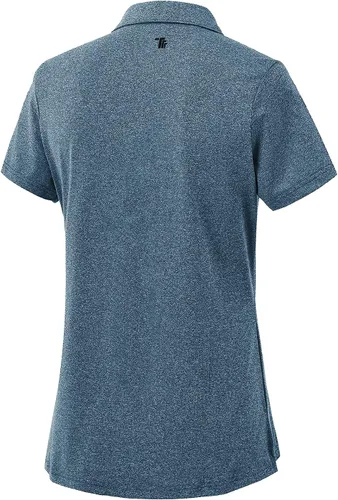 Vista 4 de Polo de golf para mujer, manga corta, absorbe la humedad, ropa de golf para mujer
