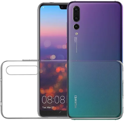 Vista 5 de MaiJin Funda para Huawei P20 Pro (6.1 pulgadas) TPU suave goma gel parachoques transparente contraportada