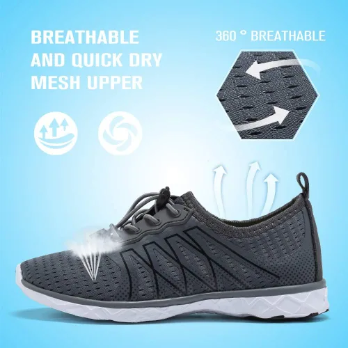 Vista 6 de CIOR Zapatos acuáticos para niños y niñas, tenis deportivos ligeros (niños pequeñosniños grandes)
