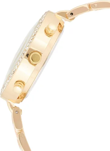 Vista 3 de U.S. Polo Assn. para Mujer USC40063 tono dorado y brazalete rosa reloj