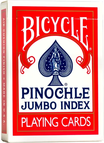 Vista 2 de Bicycle Naipes Jumbo de Pinochle - Baraja de Pinochle