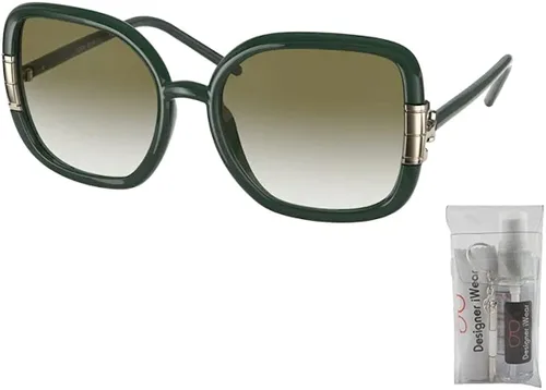 Vista 2 de Tory Burch TY9063U Square Sunglasses for Women + BUNDLE with Designer iWear Complimentary Eyewear Care Kit