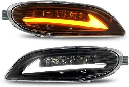 Vista 32 de Luces antiniebla de conducción compatibles con lámparas de parachoques delantero Honda CRV 2007 2008 2009 con bombillas halógenas H11 de 12 V 55 W