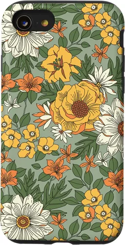 Vista 18 de Yellow Wildflower Summer Flowers Botanical Graphic Floral Case for iPhone 16