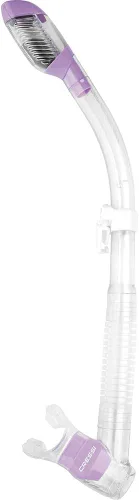 Vista 13 de Cressi Adult Diving Dry Snorkel with Splash Guard and Top Valve - Supernova Dry: Designed in Italy