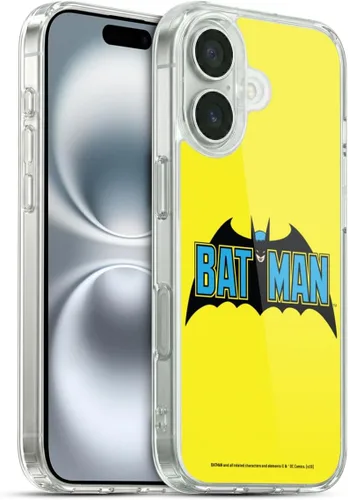 Vista 325 de Head Case Designs Funda de gel con licencia oficial de Batman DC Comics Bat Signal Logos [protección de grado militar] compatible con Apple iPhone 7