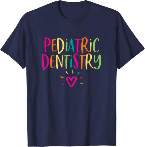 Vista 53 de Pediatric Dentistry - Camiseta de manga corta para dentista