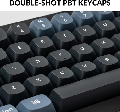 Vista 5 de Keychron V2 - Perilla de teclado mecánico con cable versión del 65 de diseño QMKVIA programable con teclado intercambiable en caliente interruptor