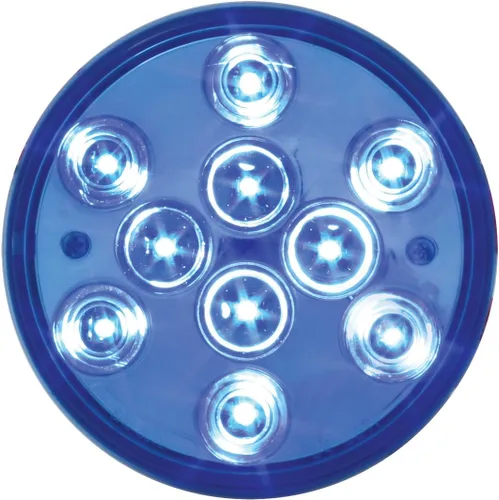Vista 7 de Grand General 76850 - Luz LED (4 pulgadas Mega 10 Plus Am/Am con montaje en brida SS y coleta), 1 paquete