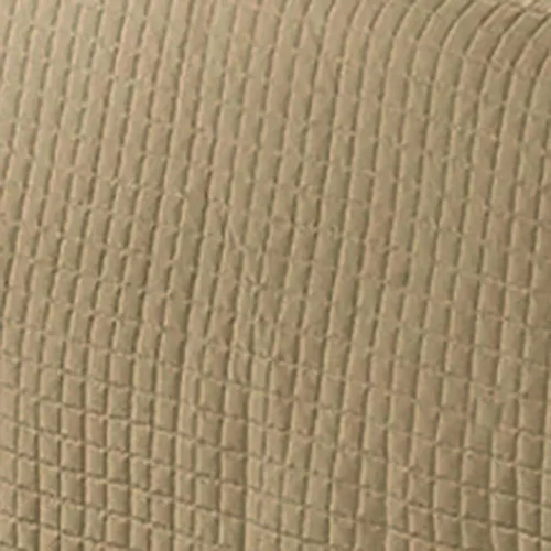 Vista 6 de sheetsnthings Juego de sábanas de microfibra acolchada sin arrugas de lujo de 2 piezas (beige, individual)