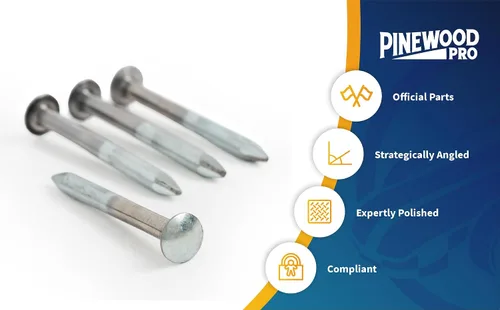 Vista 5 de Pinewood Pro Polished BSA Derby Ejes Paquete de 4 Legal en todas