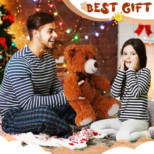 Vista 5 de Zhanmai 18 osos de peluche de 14 pulgadas, regalos a granel, juguetes de oso de peluche para cumpleaños, baby shower, graduación, recuerdos