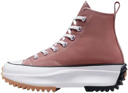 Vista 2 de Converse Tenis Run Star Hike Hi para mujer, SillínNegroBlanco