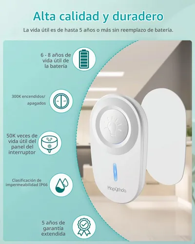 Vista 3 de Toma de control remoto, interruptor de luz remoto con rango de RF de 15A/1500 W y 500 pies, sin necesidad de cableado, enchufe inteligente