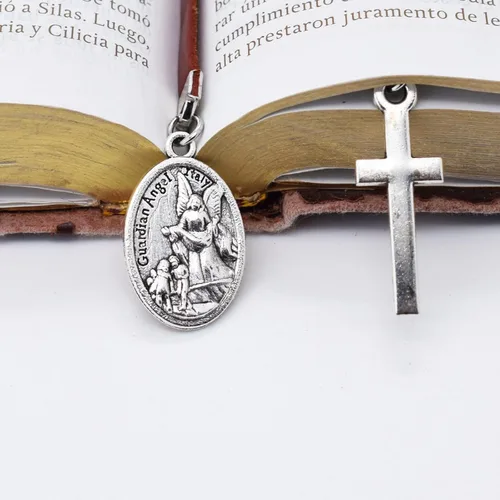 Vista 13 de Marcador de pluma de metal BLBMH Planificador de la Biblia con cruz Marcador de libro de oración para mujeres hombres sacerdote Regalos cristianos