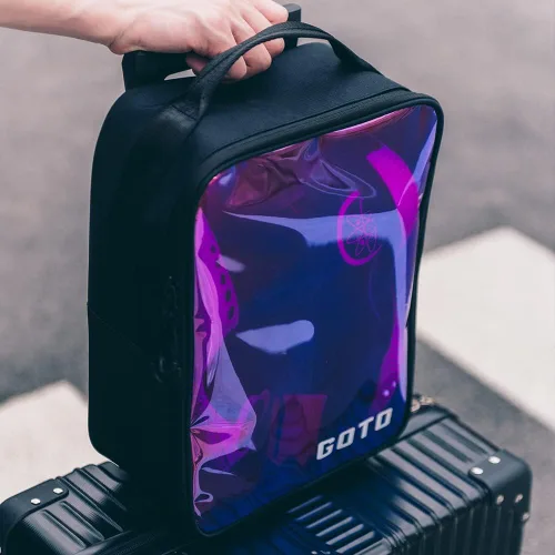 Vista 7 de GOTO Mamba Color Schemes - Bolsa deportiva para gimnasio, bolsa de viaje de 10 litros con compartimento para zapatos para hombres y mujeres, se