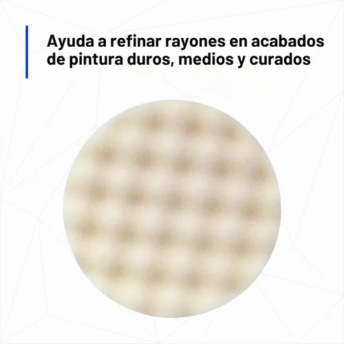 Vista 5 de 3M Almohadilla de compuesto de espuma, 05723, de un solo lado, respaldo plano, gancho y bucle, 8 pulg (203.2 mm), 2 almohadillas/bolsa 2