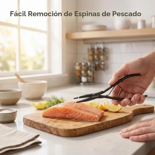 Vista 2 de Manjushri Precision - Alicates de hueso de pescado de 6 pulgadas, pinzas para quitar, desplumar y tirar de los huesos del alfiler de cocina, Pleirs