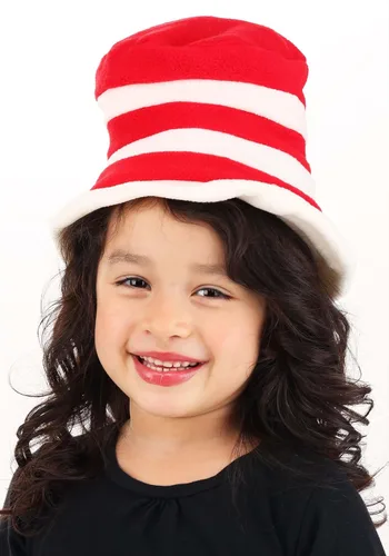 Vista 6 de elope Sombrero de disfraz de gato en el sombrero del Dr. Seuss para niños pequeños