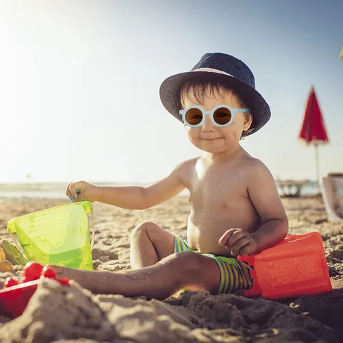 Vista 5 de HCDHAKN Gafas de sol para niños y niñas, recuerdos de fiesta, a granel, redondas, para niños de 2 a 10 años, gafas de sol coloridas para exteriores
