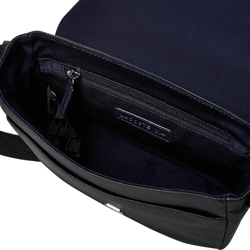 Vista 5 de Lacoste Mens Small Classic Flap Crossover Bag