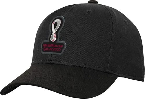 Vista 3 de Outerstuff Sombrero ajustable estructurado para eventos de la Copa Mundial de la FIFA para hombre, negro, talla única