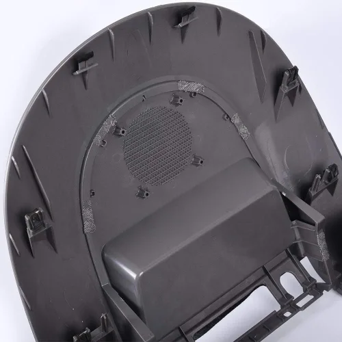 Vista 4 de GRAND ORANGE Bisel de Radio AC del Tablero Central Compatible con Nissan Titan (LE, SE) 2004-2006 / Nissan Armada (LE, SE) 2005-2006 Gris con Bisel