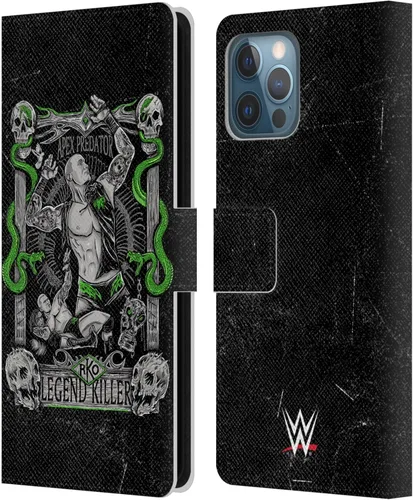 Vista 31 de Head Case Designs Officially Licensed WWE in My Veins Randy Orton Leather Wallet Case Compatible with Apple iPhone 11